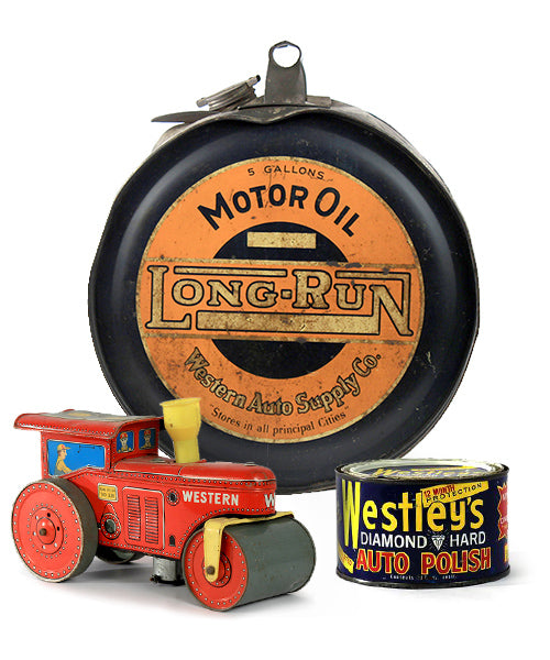 Vintage Oil Cans - N.O.S. Nitro 9 Man Oil Can