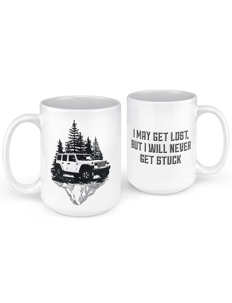 Mountains Off Roading 4x4 Coffee Mug | I Crave Cars