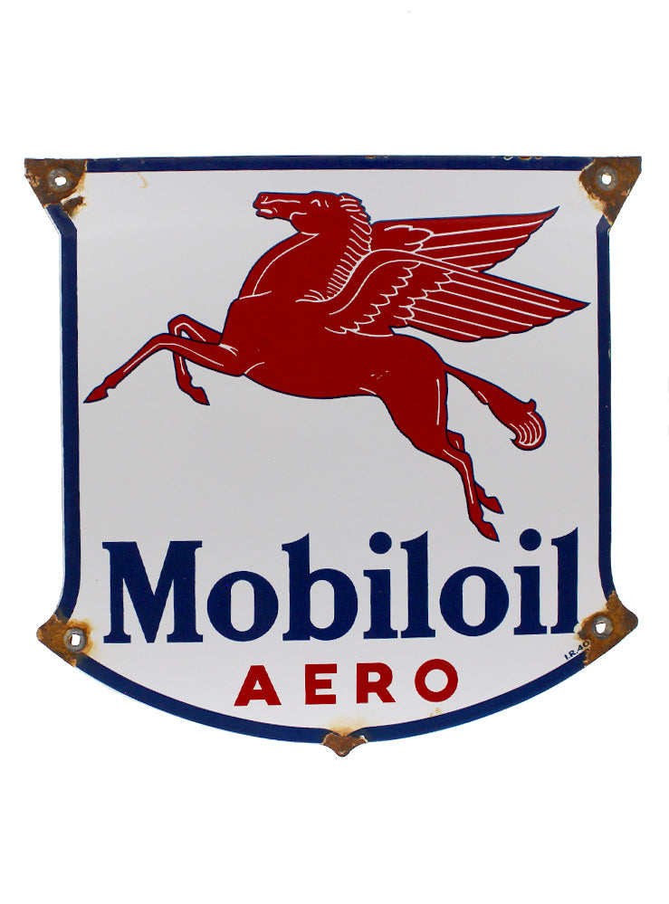 mobil oil pegasus sign