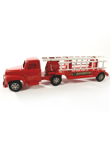 Buddy L 1950s Extension Ladder Fire Truck Toy | I Crave Cars