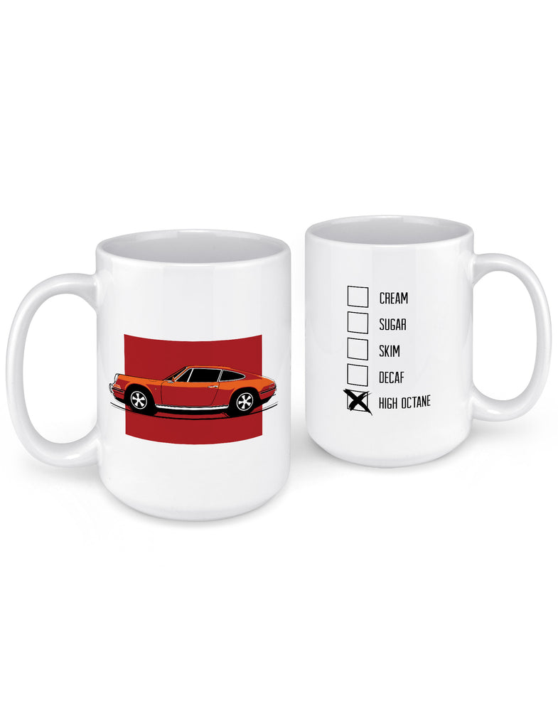 Racing Car Design Custom Coffee Mug